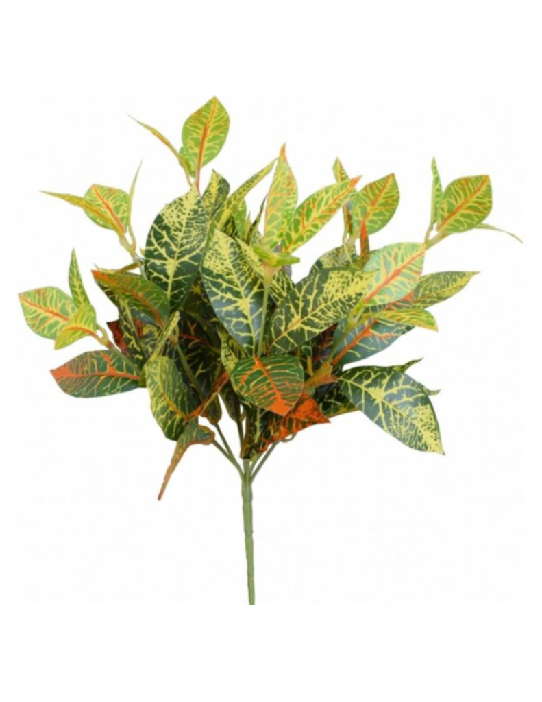 Artificial Croton Bush 1