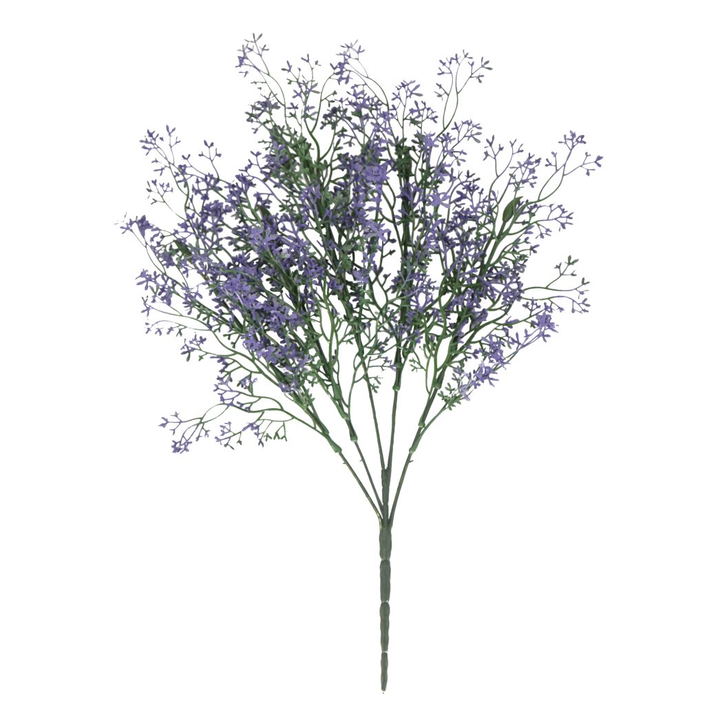 DLVS 75 38cm Triangle leaves Purple UV FR