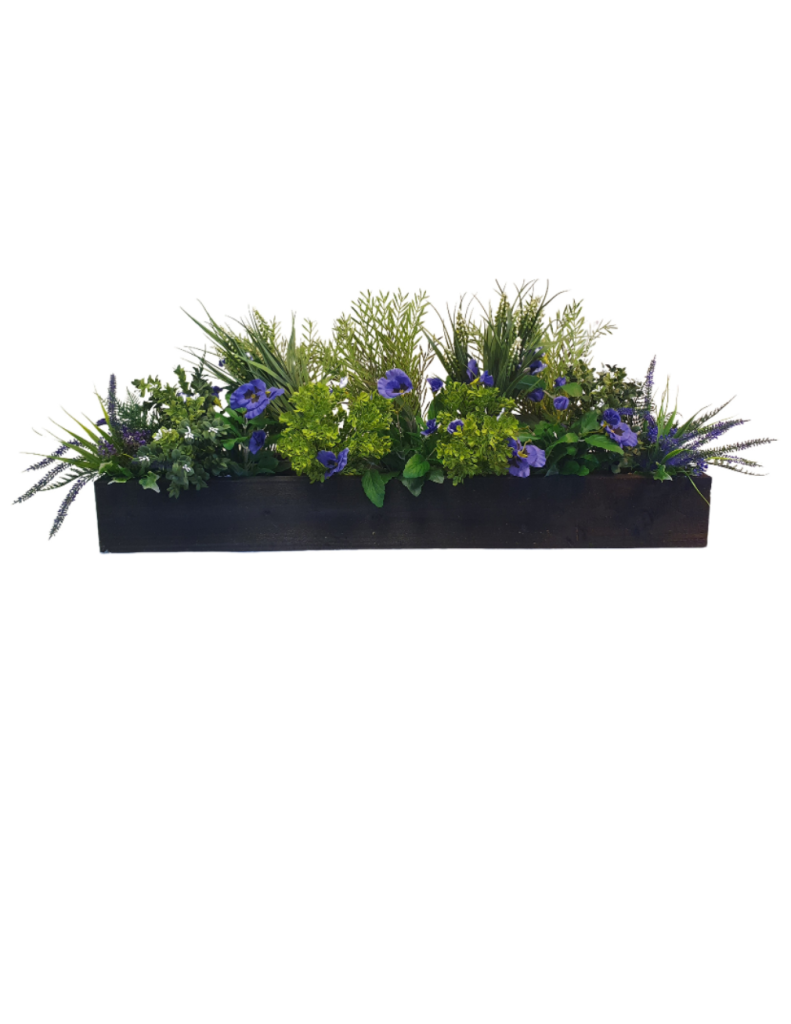 Artificial Everbloom Window Box