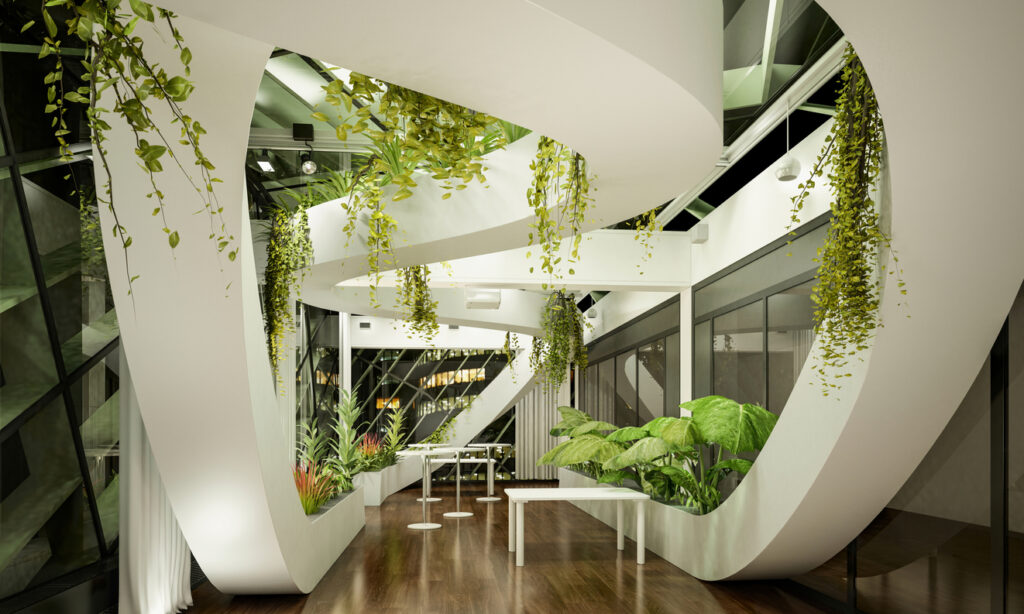 Artificial Hotel Plants