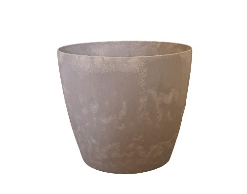 Concrete Effect Round Planter