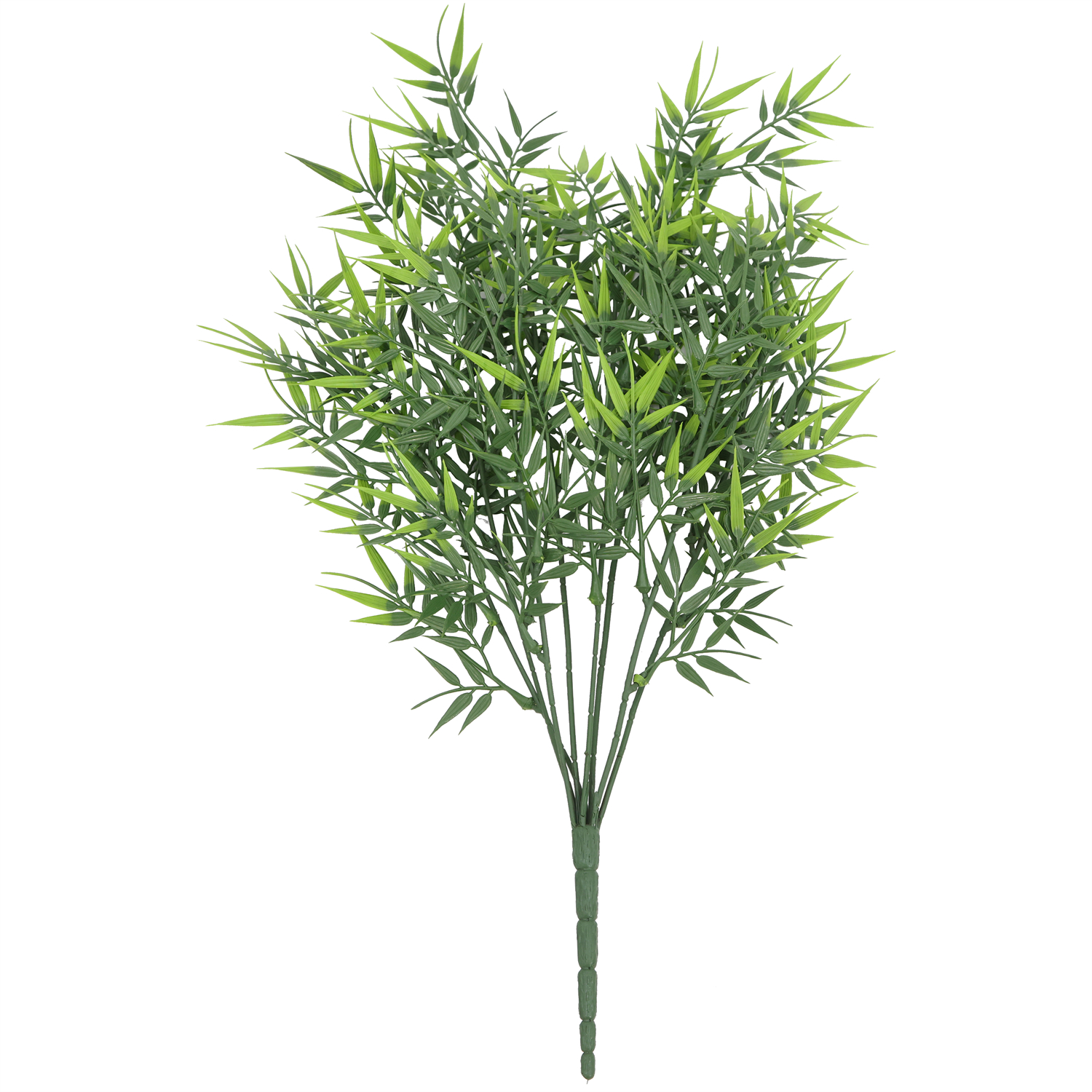 DLVS-482 52CM Length Dark Green Artificial Bamboo Bush UV FR (1)