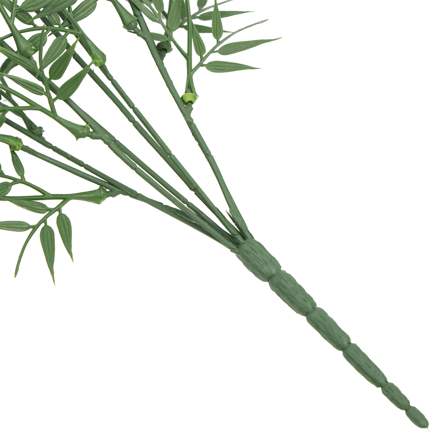 DLVS-482 52CM Length Dark Green Artificial Bamboo Bush UV FR (2)