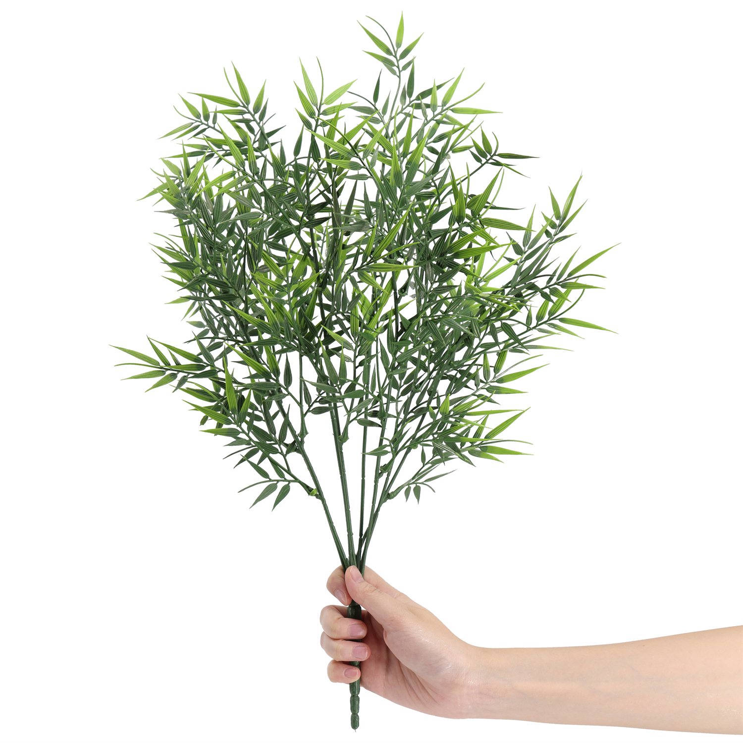 DLVS-482 52CM Length Dark Green Artificial Bamboo Bush UV FR (6)