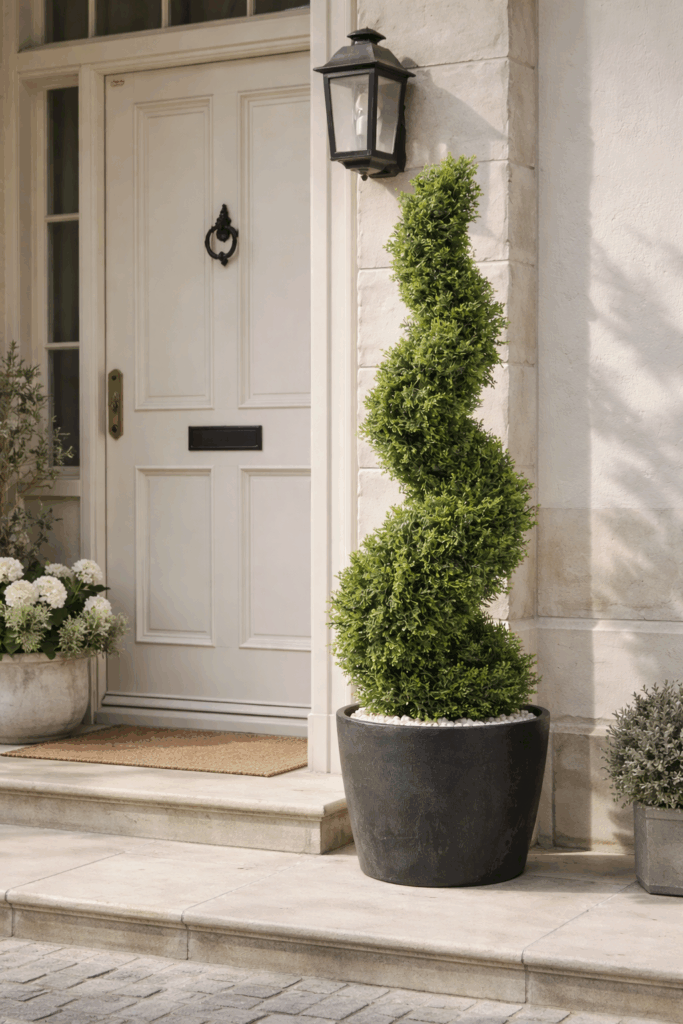 120cm Cypress Spiral in Situ