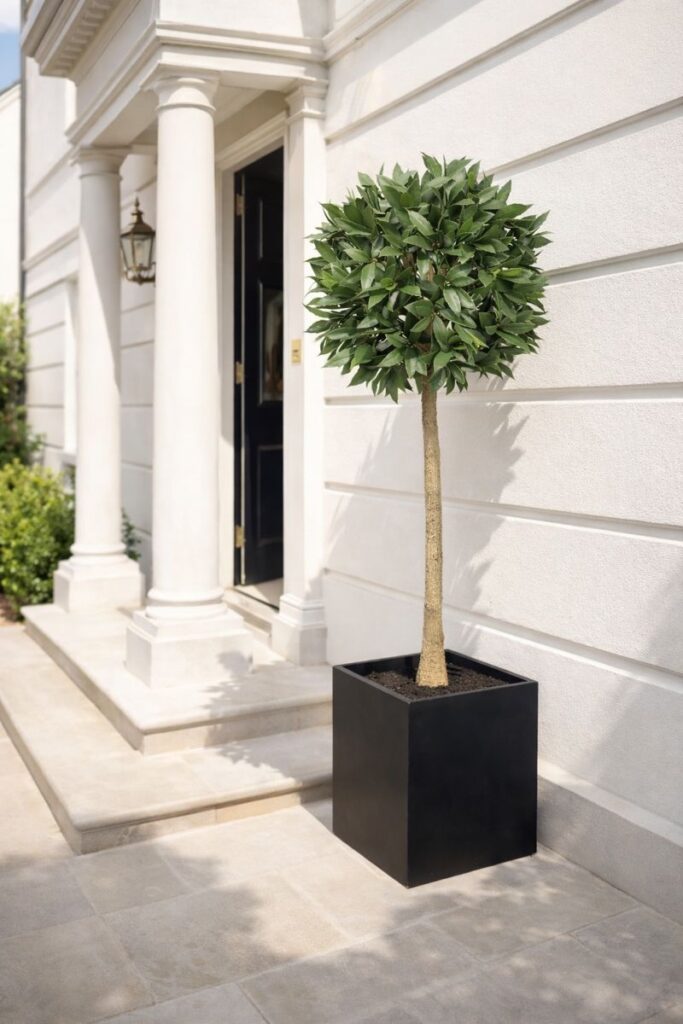 Spring Artificial Bay tree in Situ