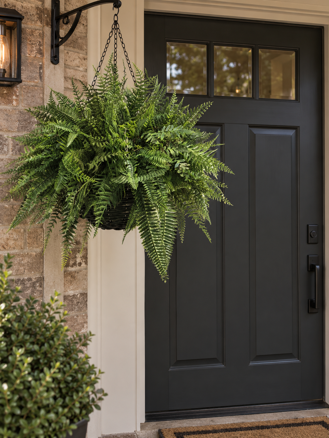 new fern hanging basket