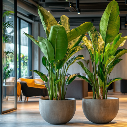 commercial space artificial tree and artificial plants
